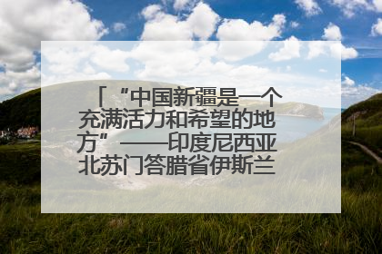 “中国新疆是一个充满活力和希望的地方”——印度尼西亚北苏门答腊省伊斯兰教代表团参访新疆