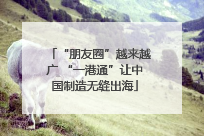 “朋友圈”越来越广 “一港通”让中国制造无缝出海