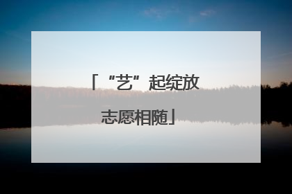 “艺”起绽放 志愿相随