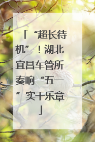 “超长待机”！湖北宜昌车管所奏响“五一”实干乐章
