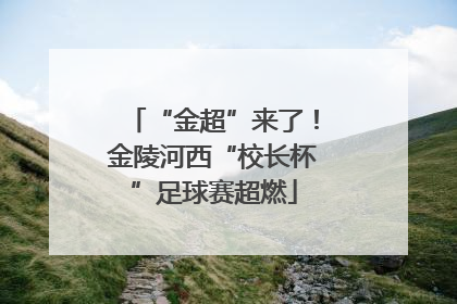 “金超”来了！金陵河西“校长杯”足球赛超燃