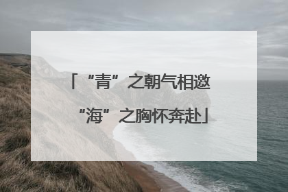 “青”之朝气相邀 “海”之胸怀奔赴