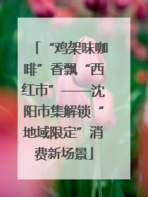 “鸡架味咖啡”香飘“西红市”——沈阳市集解锁“地域限定”消费新场景