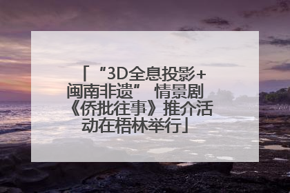 “3D全息投影+闽南非遗” 情景剧《侨批往事》推介活动在梧林举行