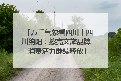 万千气象看四川｜四川绵阳：擦亮文旅品牌 消费活力继续释放