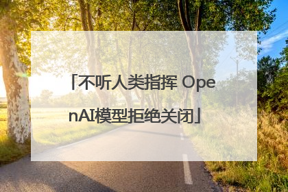 不听人类指挥 OpenAI模型拒绝关闭