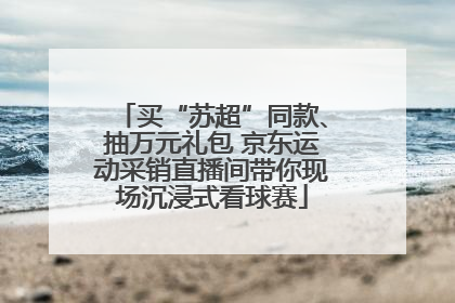 买“苏超”同款、抽万元礼包 京东运动采销直播间带你现场沉浸式看球赛
