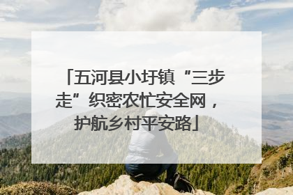五河县小圩镇“三步走”织密农忙安全网，护航乡村平安路