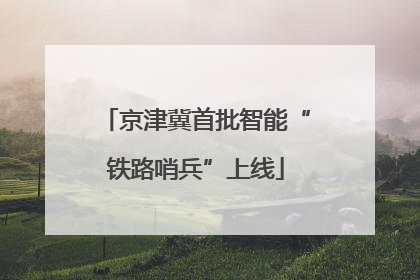 京津冀首批智能“铁路哨兵”上线