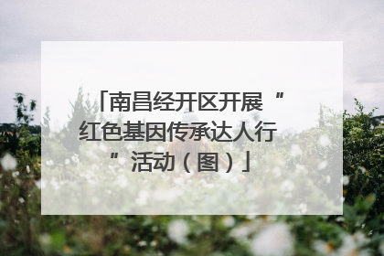 南昌经开区开展“红色基因传承达人行”活动（图）