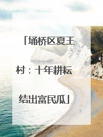 埇桥区夏王村：十年耕耘结出富民瓜