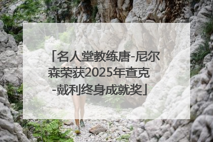 名人堂教练唐-尼尔森荣获2025年查克-戴利终身成就奖