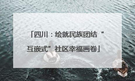 四川：绘就民族团结“互嵌式”社区幸福画卷