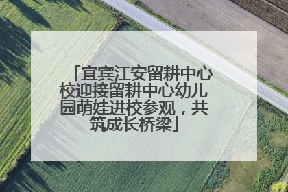 宜宾江安留耕中心校迎接留耕中心幼儿园萌娃进校参观，共筑成长桥梁