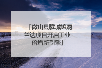 微山县驩城镇易兰达项目开启工业倍增新引擎