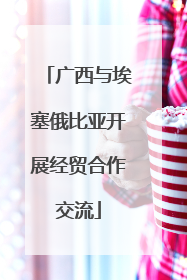 广西与埃塞俄比亚开展经贸合作交流