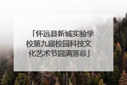 怀远县新城实验学校第九届校园科技文化艺术节圆满落幕