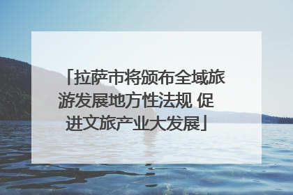拉萨市将颁布全域旅游发展地方性法规 促进文旅产业大发展