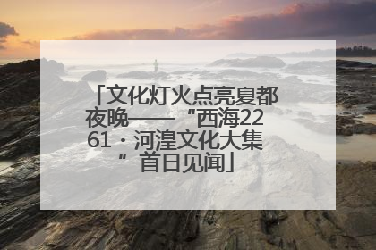 文化灯火点亮夏都夜晚——“西海2261・河湟文化大集”首日见闻