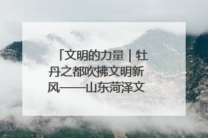 文明的力量｜牡丹之都吹拂文明新风——山东菏泽文明创建一线见闻