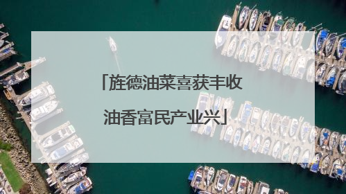 旌德油菜喜获丰收 油香富民产业兴