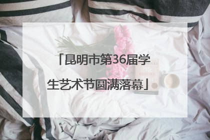 昆明市第36届学生艺术节圆满落幕