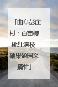 曲阜彭庄村：百亩樱桃红满枝 硕果盈园采摘忙