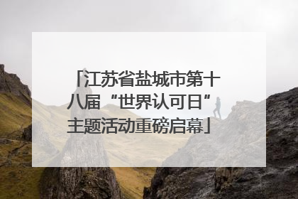 江苏省盐城市第十八届“世界认可日”主题活动重磅启幕