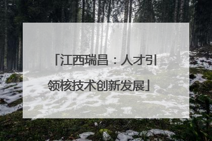 江西瑞昌：人才引领核技术创新发展