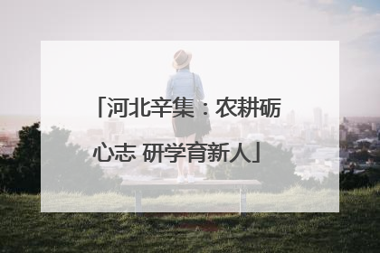 河北辛集：农耕砺心志 研学育新人