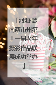 河池·黔南两市州第十一届老年摄影作品联展成功举办