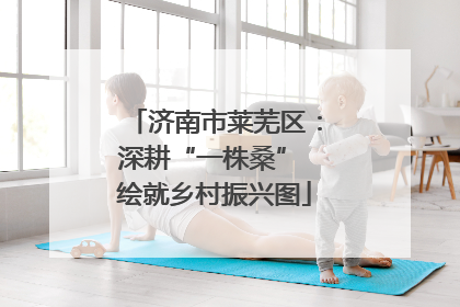 济南市莱芜区：深耕“一株桑” 绘就乡村振兴图