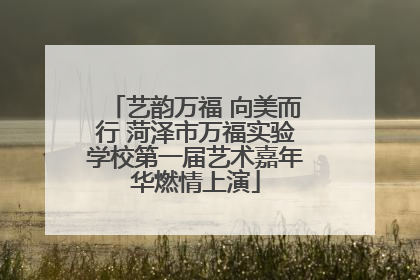 艺韵万福 向美而行 菏泽市万福实验学校第一届艺术嘉年华燃情上演