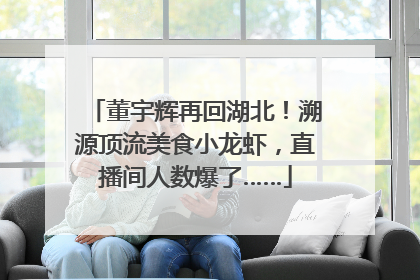 董宇辉再回湖北！溯源顶流美食小龙虾，直播间人数爆了……