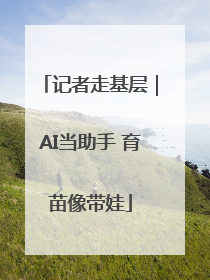 记者走基层｜AI当助手 育苗像带娃