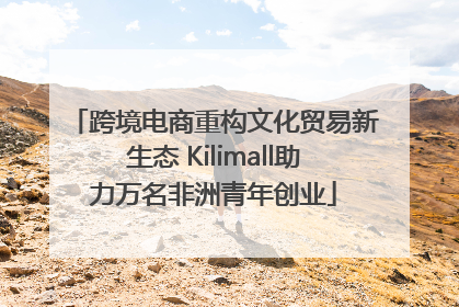 跨境电商重构文化贸易新生态 Kilimall助力万名非洲青年创业