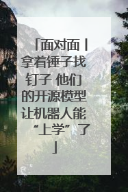 面对面丨拿着锤子找钉子 他们的开源模型让机器人能“上学”了