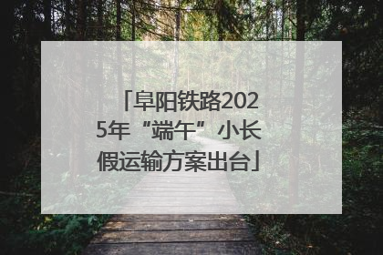 阜阳铁路2025年“端午”小长假运输方案出台