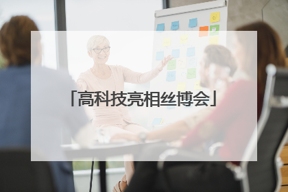 高科技亮相丝博会