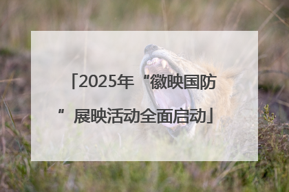 2025年“徽映国防”展映活动全面启动